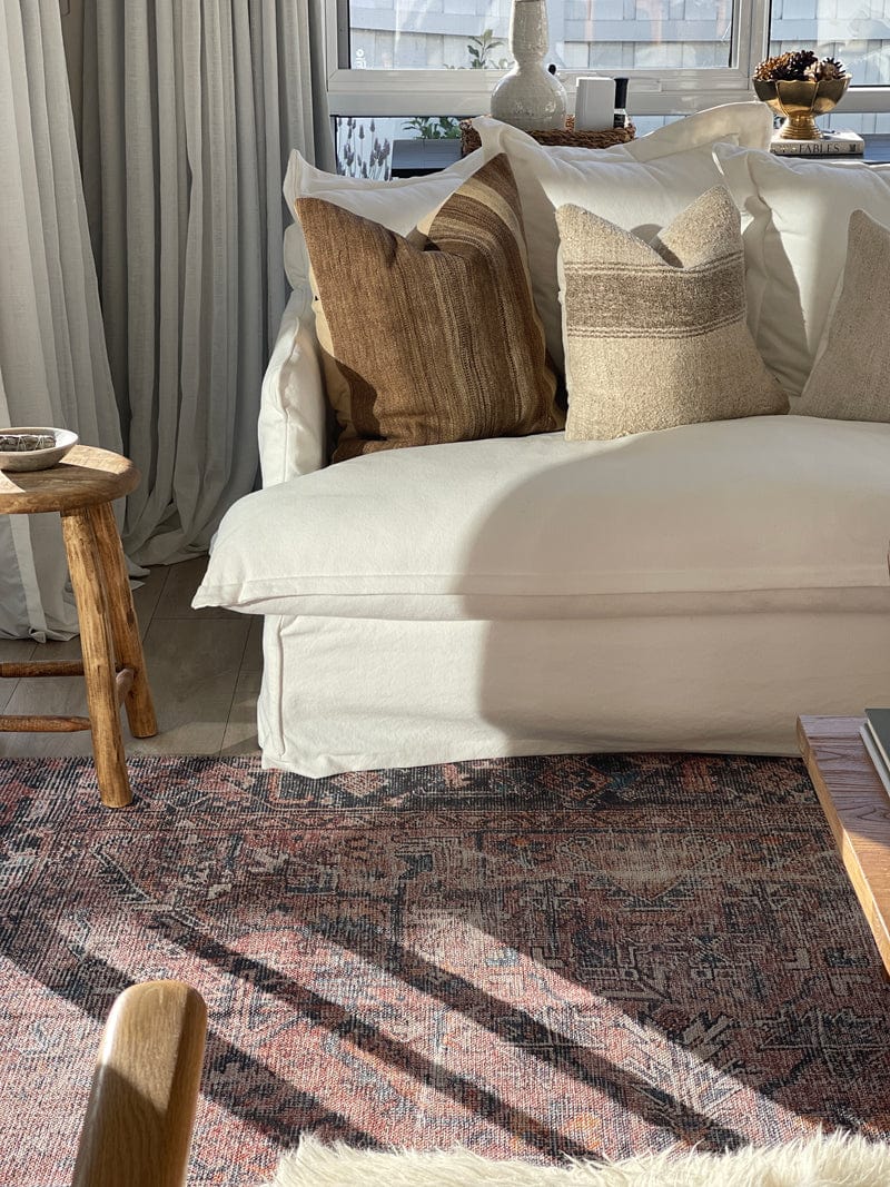 anyel brown and blue traditional distressed washable rug*no returns unless faulty anyel brown and blue traditional distressed washable rug*no returns unless faulty