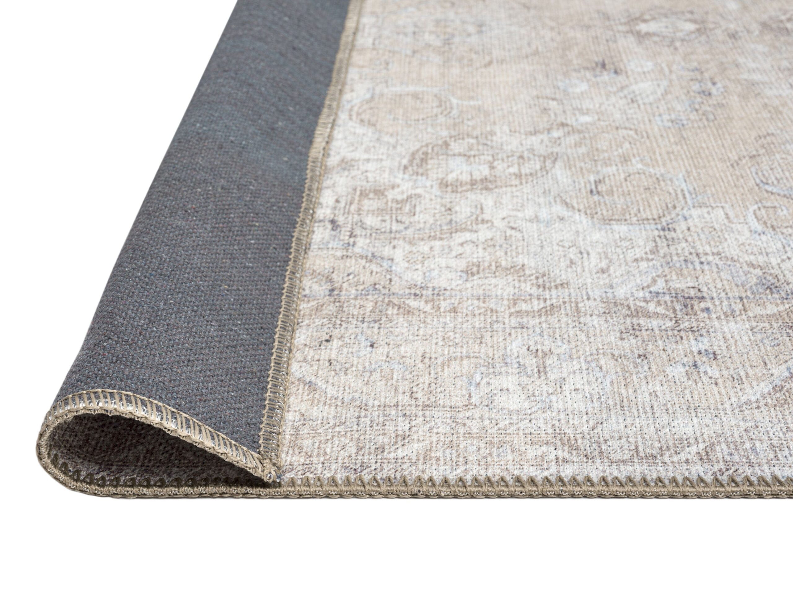 tinka beige and grey traditional distressed washable rug tinka beige and grey traditional distressed washable rug
