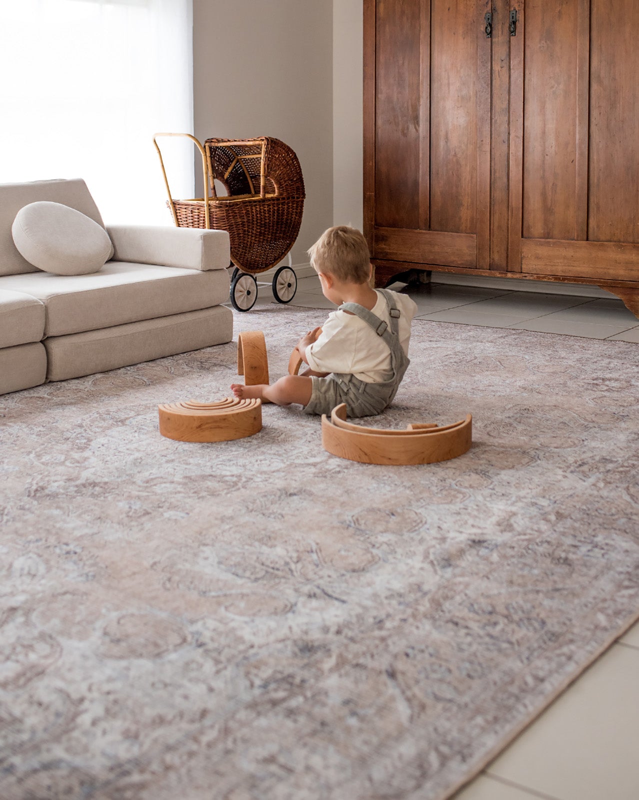 tinka beige and grey traditional distressed washable rug tinka beige and grey traditional distressed washable rug